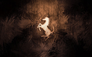 Horse running dark forest light - bernardo cavallino free wallpaper for desktop