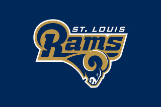 St louis rams logo blue - digital free wallpaper for desktop
