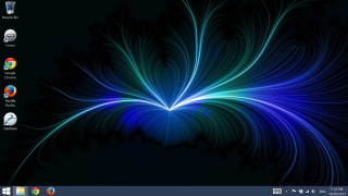 Computer screen blue green swirl - swirl free wallpaper