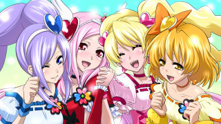 Anime girls colored hair makeup 5 - different colored hair and makeup free wallpaper