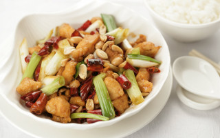 Bowl rice spoon food photography - a bowl of food free wallpaper