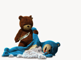 Stuffed bear blanket together animal - kaw free wallpaper