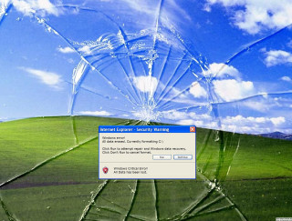 Cracked window sky background blue - cracked free wallpaper