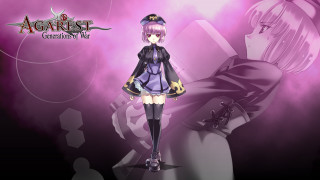 Anime character purple background black - eleanor best free wallpaper