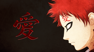Redhair demoneye profile facepaint necktattoo - baiōken eishun free wallpaper for desktop