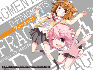 Anime girls pink hair cat 2 - their head free wallpaper