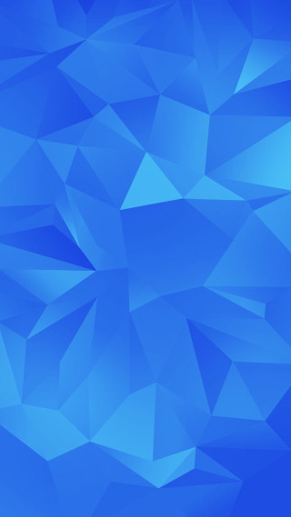 Blue abstract low poly blurred 3 - low free wallpaper
