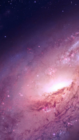 Spiral galaxy bright light stars 3 - center free wallpaper