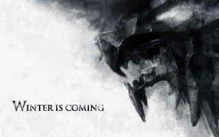 Demon wings black white winter - wing free wallpaper for desktop