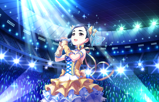 Woman dress stage microphone spotlight - cel free wallpaper for desktop