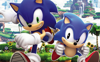 Sonic forest flower trees sky - cliff childs free wallpaper