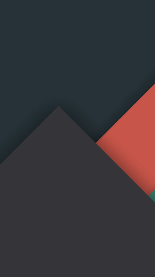 Black red background red triangle - free minimalism wallpaper