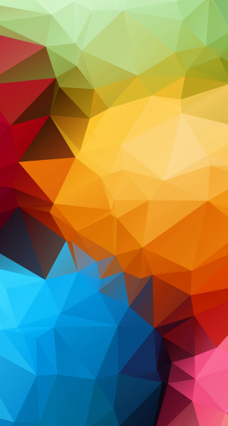 Colorful abstract background shapes poster - the same color free wallpaper
