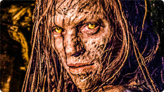 Dirty face yellow eyes black - a black hood free wallpaper