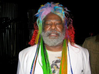 Afrofuturism multicolored wig beard white - tie free wallpaper