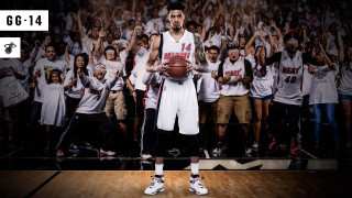 Man holding basketball crowd people 2 - his hand and a basketball free wallpaper