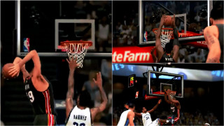 Basketball player dunking game referee - aaa game free wallpaper
