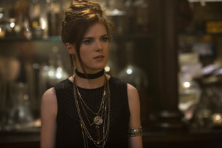Woman black dress necklace glass - constance gordoncumming free wallpaper