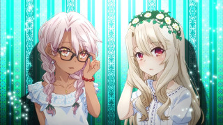 Anime girls glasses flower crown - ayo free wallpaper