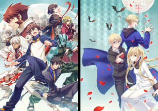Anime couple bats blood full - ufotable free wallpaper
