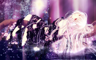Woman long hair bird hand - gothic art free wallpaper for desktop