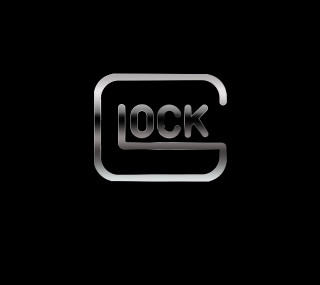 Black white lock icon silver 2 - international typographic style free wallpaper