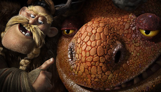 Bearded man monster mustache head - a giant monster free wallpaper