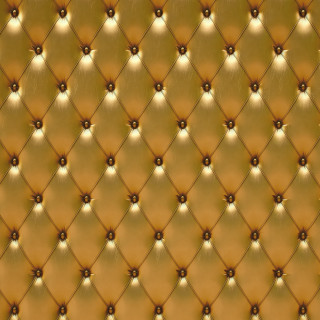 Gold leather upholstered diamond pattern - a gold background free wallpaper