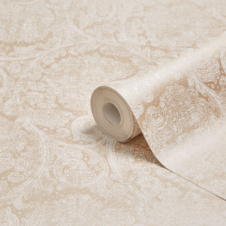 Paisley paper roll tape rococo - a silk screen free wallpaper