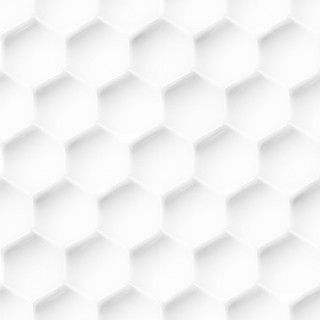 White hexagonal background pattern surface - hexagonal free wallpaper