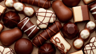 Rococo pastel decadent chocolates white - decadent free wallpaper