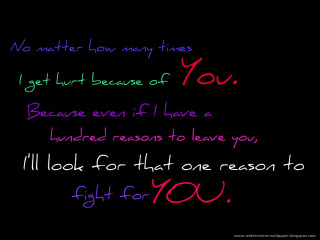 Black background red green message - free love wallpaper