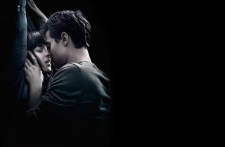 Man woman hugging dark night - touching free wallpaper