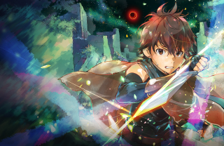 Anime sword red eye night - a red eye free wallpaper