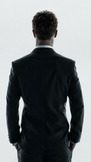 Man suit standing back camera - dong kingman free wallpaper