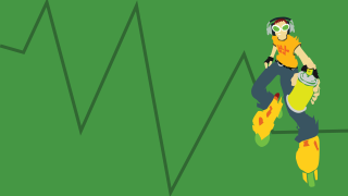 Man skateboard green wall downward - a green wall free wallpaper
