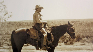 Cowboy hat man horse field - don eddy free wallpaper