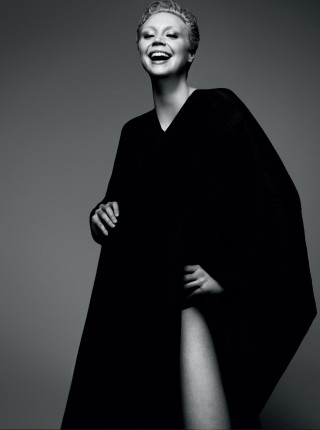 Woman black dress smile black - renaissance free wallpaper