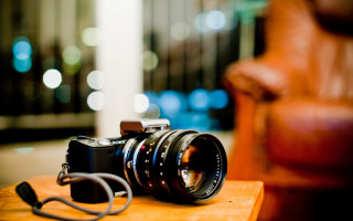 Camera table leather chair background - canon 5 0 mm free wallpaper