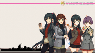 Girls group cellphones looking hands - a group of girls free wallpaper