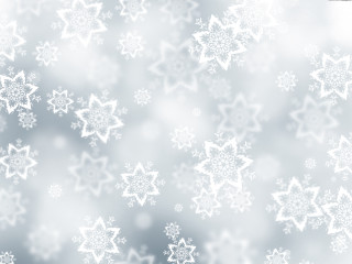 Blurry background snowflakes white silver - an ambient occlusion free wallpaper for desktop
