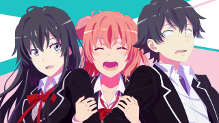 Anime characters long hair pink - black hair free wallpaper