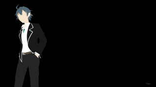 Man suit tie dark hands 6 - his hands in his pockets free wallpaper