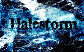 Blue black halestorm bird flying - abstract illusionism free wallpaper