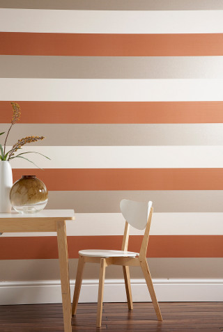 Chair vase table striped wall - striped free wallpaper