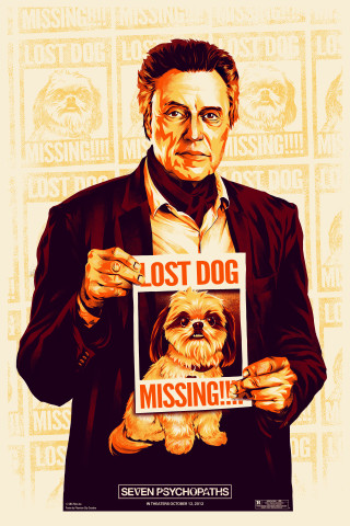 Man holding dog lost poster - a dog free wallpaper