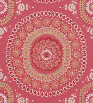 Pink red circular design white - circular free wallpaper