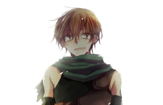 Green shirt brown hair crying - armin hansen free wallpaper
