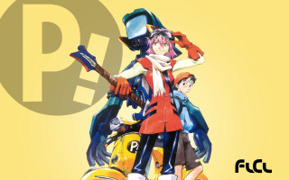 Cartoon character guitar hat yellow - logo free wallpaper