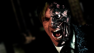 Creepy man black suit tie - a black suit free wallpaper